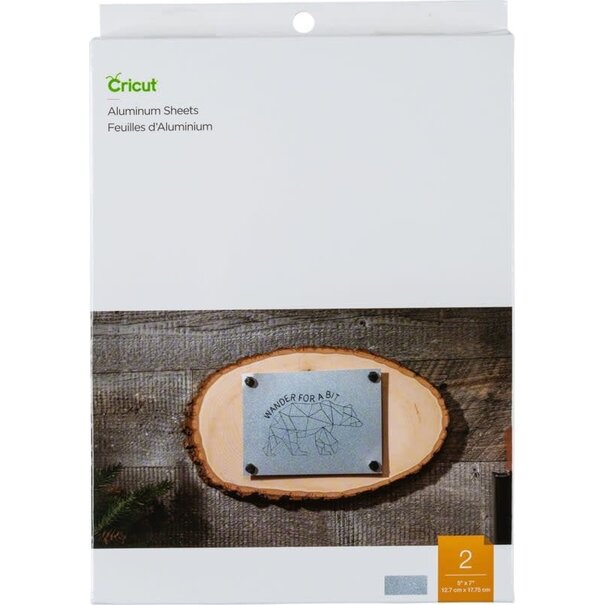 Cricut | Cricut Aluminium Sheets (2x 12,7*17,75cm)