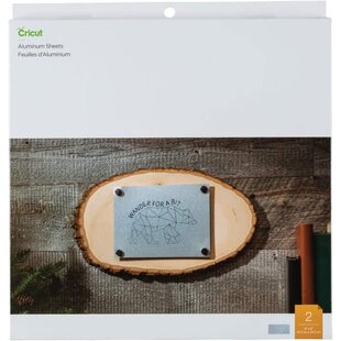 Cricut Aluminium Sheets (2x 20,3*20,3cm)