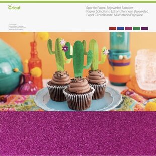 Cricut Sparkle Paper Bejeweled Sampler