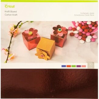 Cricut | Cricut Kraft Board Foil Jewels Sampler
