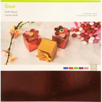 Cricut | Cricut Kraft Board Foil Jewels Sampler