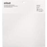 Cricut Smart Sticker Cardstock 33x33cm White (10st)