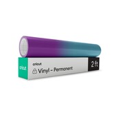 Color-Changing Vinyl Permanent Heat-Activated Purple - Turquoise (1 sheet)