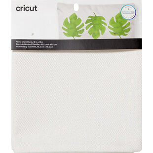 Cricut Textured Pillow Case 46x46cm (Cream)