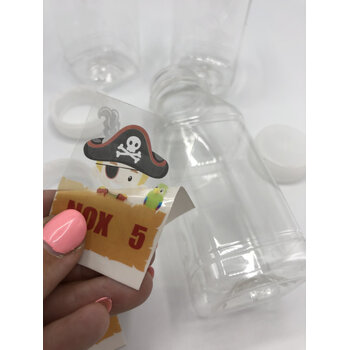 Transparant Permanente Stickerfolie voor laserprinter (75gr)  / voordeelpakket 10 stuks