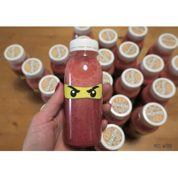 Wit Permanente Stickerfolie voor laserprinter (80gr)  / voordeelpakket 10 stuks