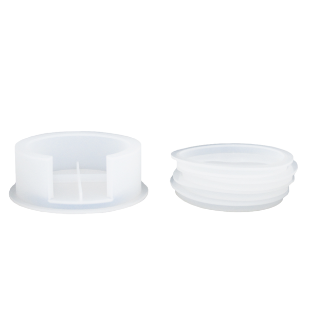 Silicone mal set - Houder en 4 onderleggers rond