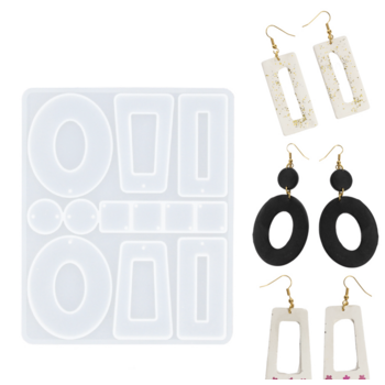 Unicraft | Silicone mal - Oorbellen