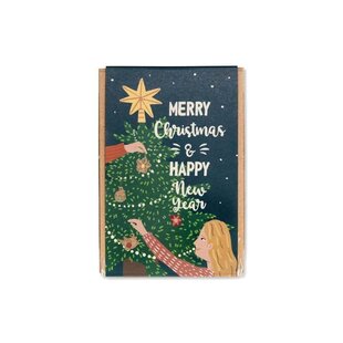 Giftbox Mini Xmas Tree - BLOSSOMBS