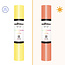 TeckwrapCraft | UV Neon Color Changing Heat Transfer 1,5m - Spring Yellow to Marker Pink TeckwrapCraft