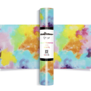 Colorful Splash Heat Transfer Vinyl 1,5m - Berry Teckwrapcraft