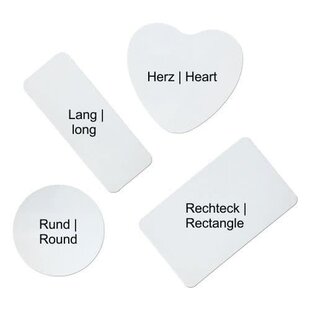Subli-Print Spare Inlay For Rectangle Metal Tin