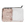 Sequin make-up tasje sublimatie- Champagne dubbel