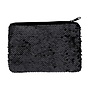 Sequin make-up tasje sublimatie- Black enkel