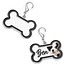 Sublimatie - Name Tag Bone (5 stuks)
