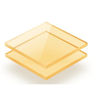 Acrylic Fluor Geel 3mm - A4 (21x30cm)