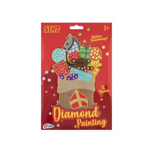 Mozaïek Diamond Painting XL - De Zak Van Sinterklaas