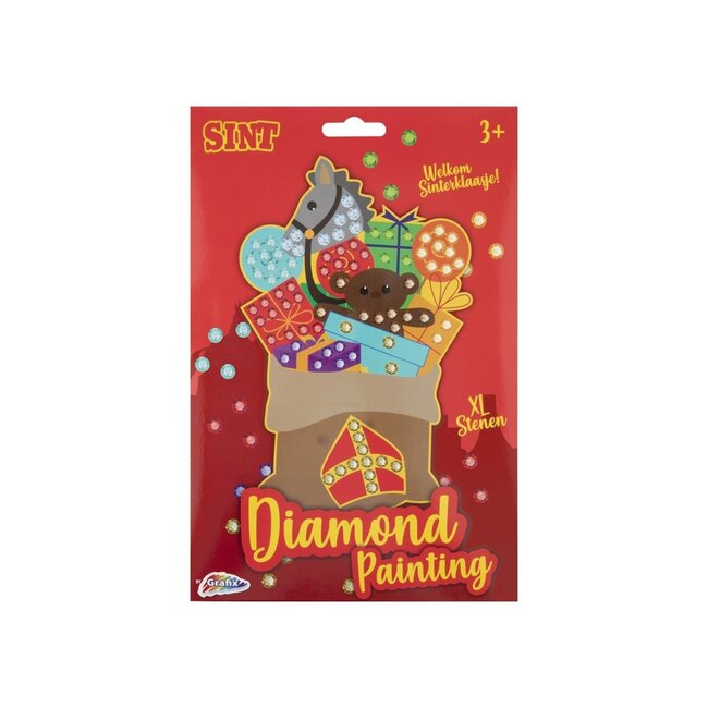 Mozaïek Diamond Painting XL - De Zak Van Sinterklaas