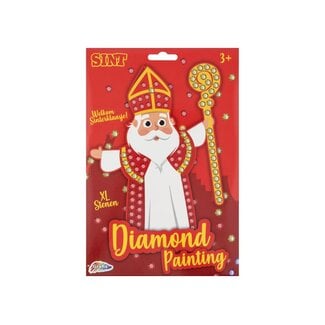 Grafix | Mozaïek Diamond Painting XL - Sinterklaas