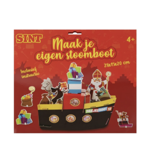 Grafix | Sint Knutselset - Maak je eigen stoomboot