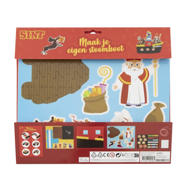 Grafix | Sint Knutselset - Maak je eigen stoomboot