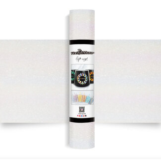 TeckwrapCraft | Glitter Brush Adhesive Vinyl - Nebula White TeckwrapCraft  (1,5m)