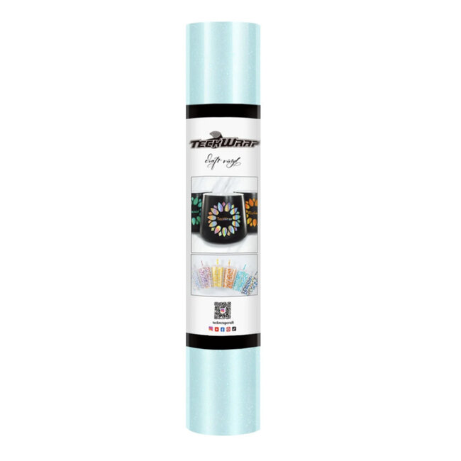 Shimmer Adhesive Vinyl - Lake Blue 1,5m TeckwrapCraft