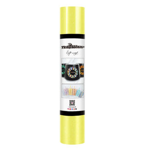 Shimmer Adhesive Vinyl - Yellow 1,5m TeckwrapCraft
