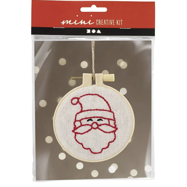 Creativ Company | Mini Set Borduren - Kerstman
