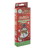 XMAS- Diamond Painting Key Ring - Sneeuwpop