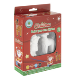 XMAS - Verf je eigen figuren (Kerstman en Rendier)
