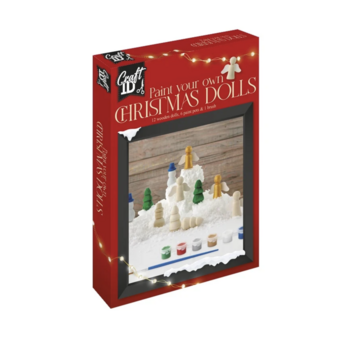 Craft1D | XMAS - Schilder Je Eigen Kerstpopjes