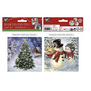 XMAS - Diamond Painting Cards - Christmas Tree & Snowman