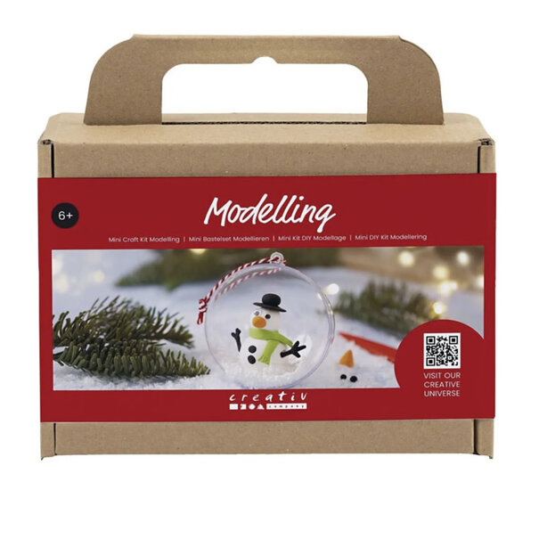 Creativ Company | Mini Set Boetseren - Sneeuwpop