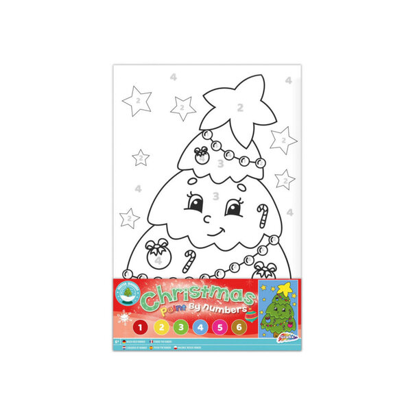 Grafix | XMAS - Schilderen op nummer - Kerstboom