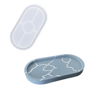 Silicone mal - Ovalen Schaal