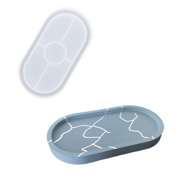 Silicone mal - Ovalen Schaal