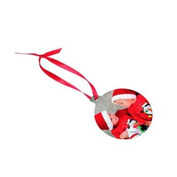 Unisub Sublimatie Ornament - Rond 2-Zijdig