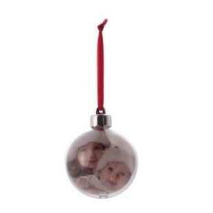 Foto Ornament - Kerstbal Ø78 mm