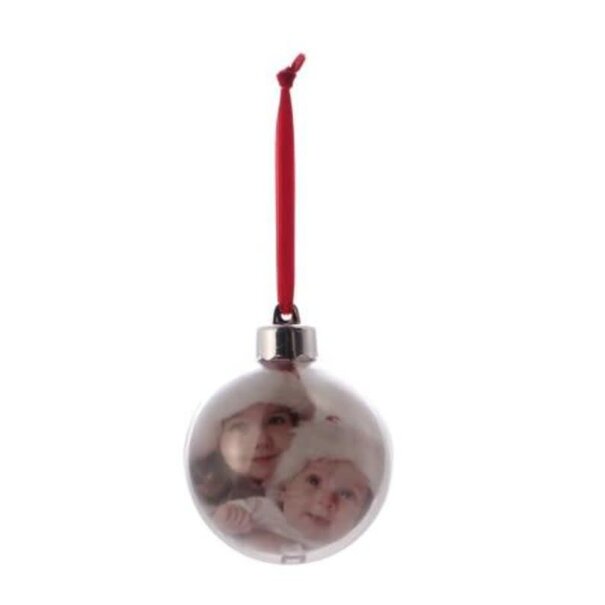 Foto Ornament - Kerstbal Ø78 mm