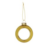 Sublimatie Kerstbal - Goud Plastic Ø80 mm