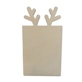 Houten kaart - Rendier