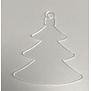 Plexiglas transparant Kerstboom