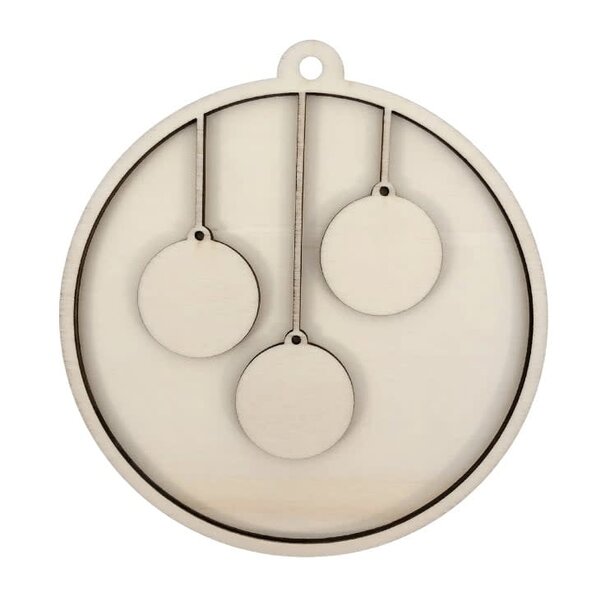 Feeërieke | 3D family of 3 ornament