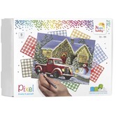 Pixel KIT - 9 basisplaten Winter Landscape