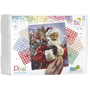 Pixel KIT - 9 basisplaten Santaclaus