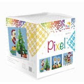 Pixel kubus - Kerst