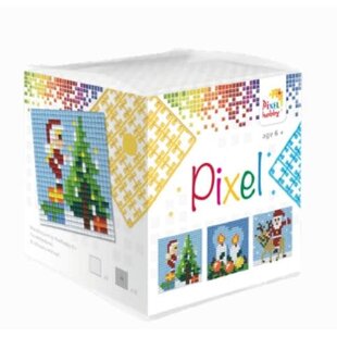 Pixel kubus - Kerst