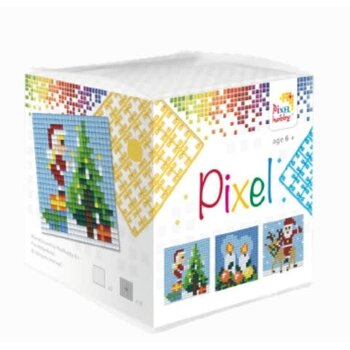 Pixelhobby | Pixel kubus - Kerst