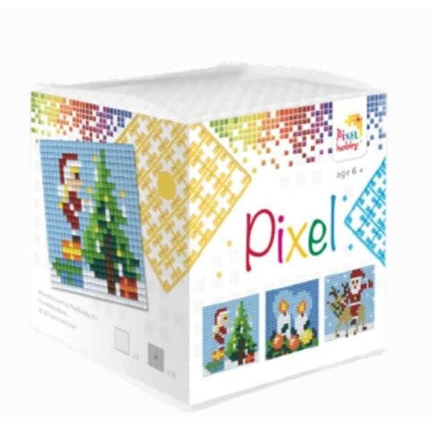Pixelhobby | Pixel kubus - Kerst